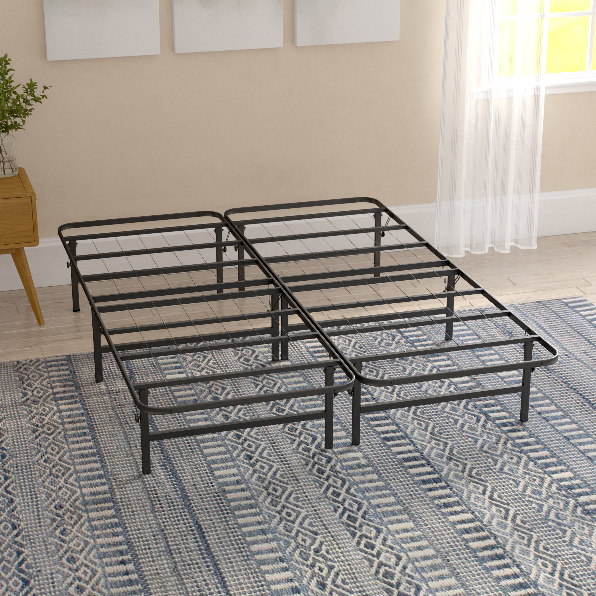 Symple Stuff Ernestine HD Bed Frame Reviews Wayfair